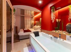 Wellness Suite - Sauna & Spa - BaliRoom, h&ocirc;tel spa &agrave; Ch&acirc;teau-Thierry