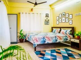 couple friendly room with balcony, kitchen private bath