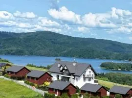 ,,KICZARA" Domki na Punkcie Widokowym POLAŃCZYK z widokiem na Jezioro Solińskie i góry-ogrzewane klimatyzacją 6018-06454