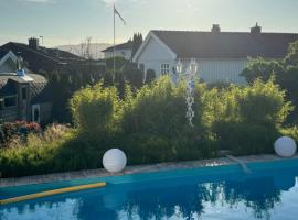 Pool & Sauna Apartment Porsgrunn