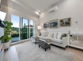 Whirlaway – Luxurious one bedroom Penthouse with study and 2 parking spots by Victoria Prime!