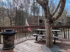 Smoky Mountain Retreat with Game Room Firepit