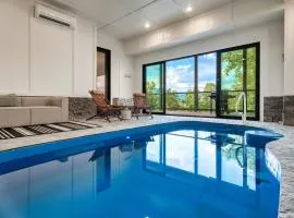 Luxury Retreat W Indoor Pool & Panoramic Views