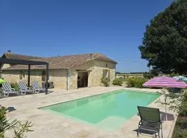 Charmant gîte en pierre avec piscine partagée, WiFi, proche de Bergerac - FR-1-616-490