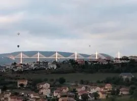 Au jardin Vue viaduc