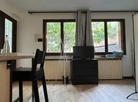 Studio rénové sur jardin privé