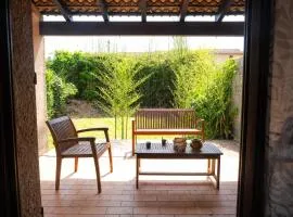 maison climatisée fibrée 2 chambres à 9 min à pieds d'une grande plage