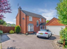 4Bed House close to East Midlands Airport - FREE Parking and FAST WiFi, hotel em Shepshed