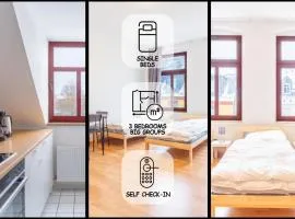 Perfekt für Gruppen mit Waschmaschine, Einzelbetten, Küche