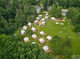 Glamping Slapy, luxusní stan ve Slapech