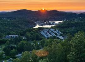 Sj&aring;en Panorama, acomoda&ccedil;&atilde;o com cozinha em Krager&oslash;