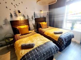 Modern Apartment - FREE parking, hotel in Glasgow