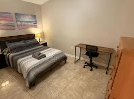 L12 Private Room with Smart TV Near Everything
