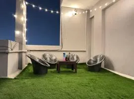 Penthouse Escape 1BHK Park View Flat in Kondapur