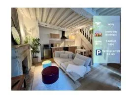 Duplex rénové au Calme et Central