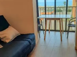 Appart avec loggia en front de mer et superbe vue