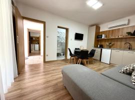 Zen apartmanh&aacute;z Gyula, acomoda&ccedil;&atilde;o com cozinha em Gyula