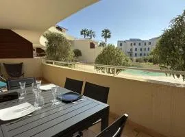 Vue piscine Appartement sympa