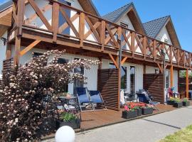 Domki Białe Zacisze, hotel v destinaci Mielenko