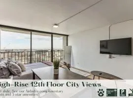 High Rise 12th Floor City Views Free Pkg Gym
