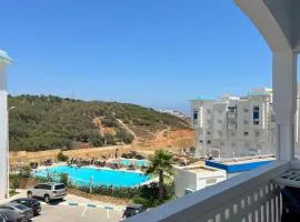 Apartment with pool near beach