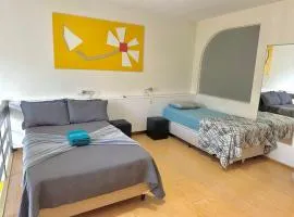 Saint Sebastian Flat 201 - Com Hidro! até 3 pessoas, Duplex, no centro