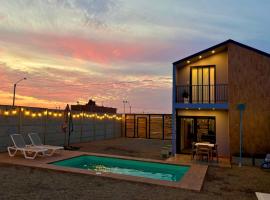Tiny House con Piscina Privada, AC and Starlink, hotel v destinaci Paracas