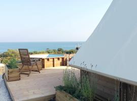 Casa Sgarlata Glamping - Tenda Palma Nana, οργανωμένο κάμπινγκ σε Cava dʼAliga