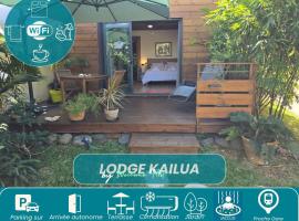 Lodge Kailua, avec jacuzzi en plein cœur de ville, hotel in Les Avirons