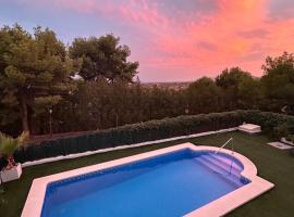 Chalet con piscina privada en Alcocebre