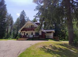 Revonmaja, chal&eacute; alpino em Vehkataipale