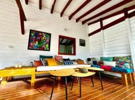 Kay Blue Traditional Creole house
