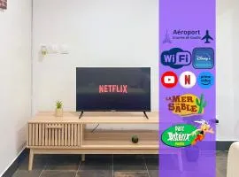 Somptueux et Relaxant Logement, près de CDG, Asterix