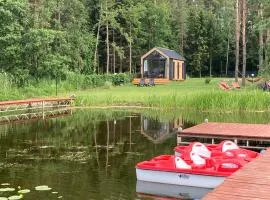 Mazury Resort-nowoczesna stodoła 10 m od jeziora