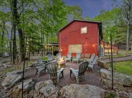 Cozy mountain house with beach access and firepit