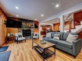 Cozy mountain house with beach access and firepit