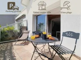 CAP SURF, Superbe Duplex, 5 min à pied du centre ville