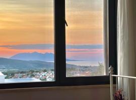 Green Roof Villa - Sea View & Large Garden, cottage in G&ouml;k&ccedil;eada