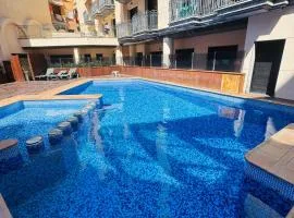 Piso de SIMBA cerca de playa, con piscina y varias terrazas