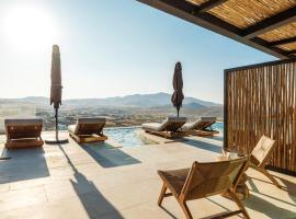 Petrablu Mykonos, hotel v destinaci Ftelia
