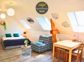 Studio en plein centre de Saint-Omer - à 5 min de la gare, parking gratuit