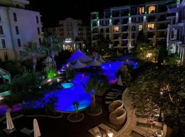 Schöne Ferienwohnung im Harmony Suites Monte Carlo, Hotel mit Whirlpools in Sonnenstrand