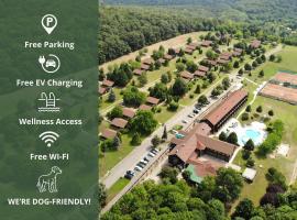 Petneházy Aparthotel、ブダペストのゴルフ場併設ホテル