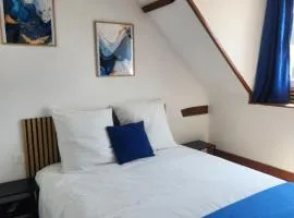 chambre bleue