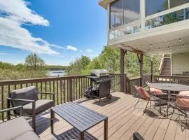 Lake-View Gem with Game Room in Long Pond!