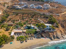 Petradi Studios & Villa, hotel v destinaci Aegiali