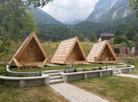 Glamping Kamp Triglav, luksuslik telkimispaik sihtkohas Soča