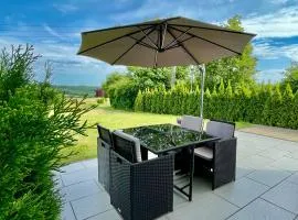 Ruhige 5 Sterne Ferienwohnung Terrasse & Aussicht stilvoll & modern