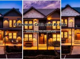 Pigeon Forge Large Cabins Sleeps Up to 66 Water Park Access