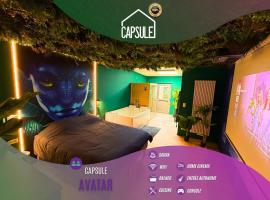 Capsule Avatar - Balneo Sauna Projecteur Nintendo, hotel v destinaci Mons